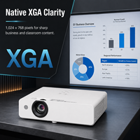Proyector PT-UX426C de 4300 Lúmenes XGA 3LCD de Alto Brillo con Sensor de Luz Ambiental para Aulas, Negocios y Capacitación