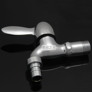 Robinet mural Crane Crown tout en cuivre, simple, à eau froide, 20 mm, installation facile pour machine à laver - Product Image 2