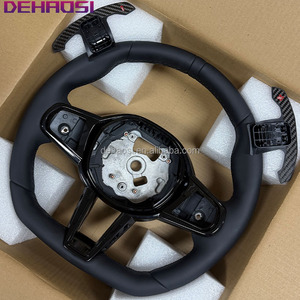 <span class=keywords><strong>Volante</strong></span> deportivo de cuero negro piano para BMW G20 G22 G80 G82 G87 G26 <span class=keywords><strong>G29</strong></span> F40 F44 i3 M2 M3 M4 - Product Image 5