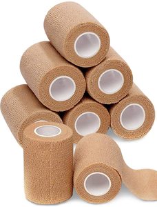 Venda <span class=keywords><strong>de</strong></span> Gasa Flexible <span class=keywords><strong>de</strong></span> Algodón en Oferta, <span class=keywords><strong>Cinta</strong></span> Adhesiva <span class=keywords><strong>de</strong></span> una Sola Cara con Agarre por Presión para Uso en Manualidades - Product Image 5