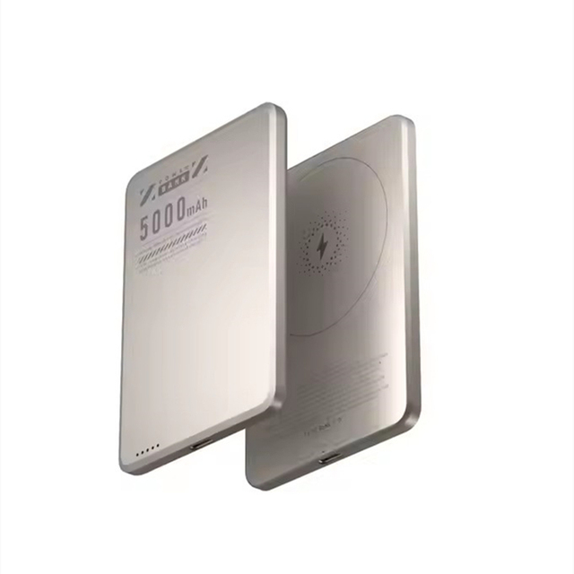 Hot Selling 5000mAh Magnetic Wireless Power Bank Slim Thin Powerbank Mini Portable Charger Power Banks