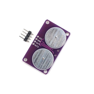 Makerfabs 2ช่องโมดูลสวิตช์แบบสัมผัส capacitive สองช่องแรงดันไฟฟ้าในการทำงาน2.0-5.5V D233 - Product Image 1