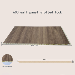 Trong nhà liền mạch trang trí WPC gỗ Veneer tấm ốp cho phòng khách tường bao gồm - Product Image 6