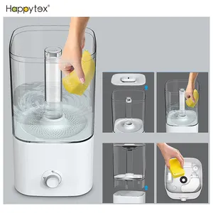 Humidificateur à ultrasons avec réservoir d'eau facile à nettoyer, silencieux et sûr, brume fraîche pour la maison avec veilleuse à couleur changeante