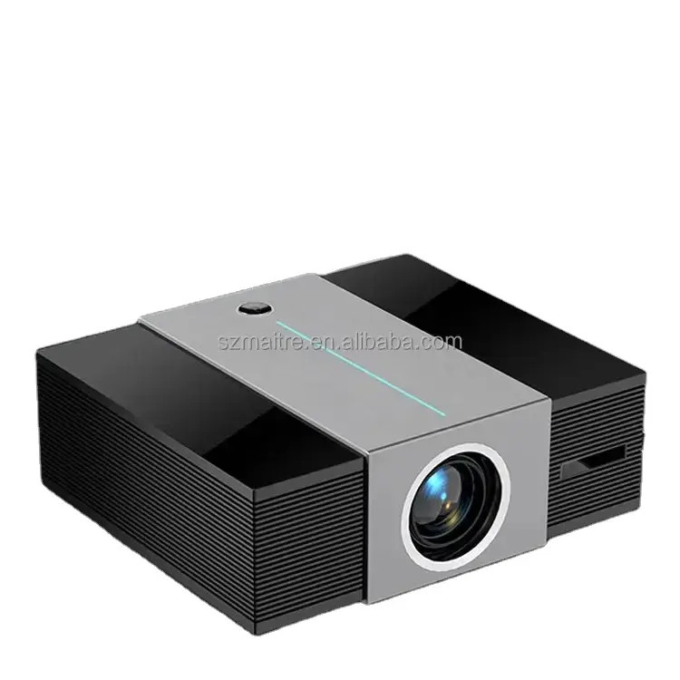 Klarere Bildqualität eingebauter Lautsprecher BT 4 Punkte Keystone Korrektur T9 Projektor 4K HD Video Filmunterstützung 3D-Bild