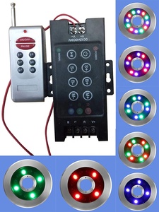 Ip68 RGB thép không gỉ màu thay đổi có thể điều chỉnh dưới nước LED Đèn đài phun nước - Product Image 6