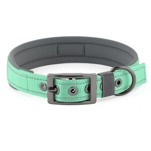 <span class=keywords><strong>Collar</strong></span> Reflectante Personalizado para Mascotas, Ajustable, de Lujo, Acolchado de Neopreno, Cómodo, de Nailon, para Perros - Product Image 6
