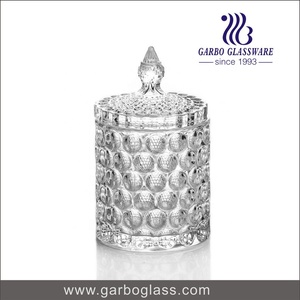 Récipient de stockage de fruits secs de haute qualité, <span class=keywords><strong>pot</strong></span> à bonbons <span class=keywords><strong>en</strong></span> verre cristal, <span class=keywords><strong>pot</strong></span> <span class=keywords><strong>en</strong></span> verre cristal Tanjin gravé avec couvercle <span class=keywords><strong>en</strong></span> verre, <span class=keywords><strong>pot</strong></span> à thé - Product Image 6