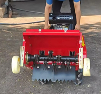 Désherbeuse rotative mini haute puissance 2/4 roues motrices, moteur diesel/essence, pour désherbage agricole et de pelouses, machine à rouler, fabrication chinoise