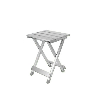 Haute intensité antidérapant multifonction maison Camping en alliage d'aluminium tabouret pliant extérieur pêche pratique randonnée chaise Portable - Product Image 2
