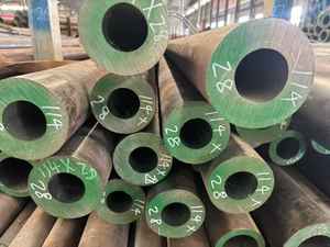 Tubo de Acero sin Costura ASTM A283 T91 P91 P22 A355 4130 42CrMo 15CrMo, Tubería de Aleación de Carbono ST37 C45 SCH40 A106 Gr.B A53 Certificada GS - Product Image 4