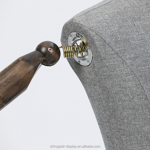 Costume Demi-Corps de Luxe Mannequin à Bras Flexibles Mannequin pour Hommes Magasin Gris Costume pour Hommes Mannequin pour le Haut du Corps pour Hommes - Product Image 5