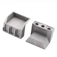 RG005 Butée de porte d'armoire en alliage de zinc, limiteur de porte simple pour armoire Rittal PS, butée de porte d'enceinte pour serrure multipoints
