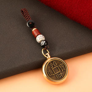 Buona fortuna Fengshui metallo Spinner portachiavi 2023 coniglio anno portachiavi cinese 12 <span class=keywords><strong>segno</strong></span> zodiaco cane drago cavallo auto portachiavi regali - Product Image 3