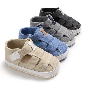 Zapatos Casuales de Lona para Bebés Recién Nacidos, Zapatos de Verano para Bebés y Niños Pequeños, Sandalias Antideslizantes - Product Image 4