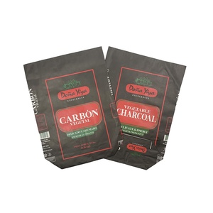 Sac en papier kraft de qualité alimentaire, grand format 3kg-5kg, à fond carré, multicouche, personnalisé, pour charbon de bois et feuilles de bois, usage industriel, vente en gros - Product Image 3
