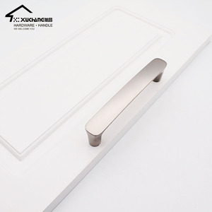 Nordique Moderne En Alliage de Zinc Or Brossé <span class=keywords><strong>Gris</strong></span> <span class=keywords><strong>Perle</strong></span> 192mm Poignée Chambre Armoires De Cuisine Porte de Placard Coulissante - Product Image 3