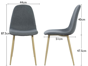 Pieds modernes en métal <span class=keywords><strong>noir</strong></span>, Table à <span class=keywords><strong>manger</strong></span> nordique en bois de chêne italien français pour <span class=keywords><strong>salle</strong></span> à <span class=keywords><strong>manger</strong></span> - Product Image 6