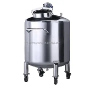 Thép không gỉ 100L 200L 300L 500L công nghiệp khí nén không khí khuấy sơn Ba cánh quạt trộn cánh quạt xe tăng