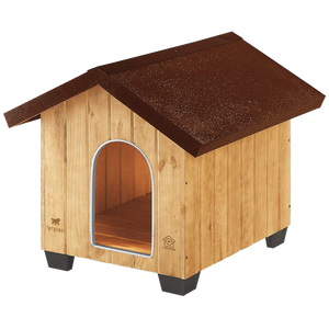 บ้านสุนัขไม้ขนาดกลางที่ทันสมัยสำหรับสัตว์เลี้ยงขนาด73x85x67.5ชั่วโมงเฟอร์นิเจอร์สุนัขกลางแจ้งและกรง - Product Image 1