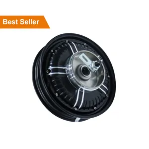 10 inch 60V 1200W High Torque Long Service Life BLDC Hub Motor Electric Motorcycle Motor