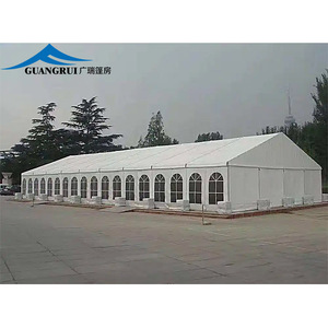 Ngoài trời nhiệm vụ nặng nề đám cưới trắng sự kiện bên gazebo tán Lều 10x30 20x40 12x25 30x50 cho triển lãm thương mại và bán hàng - Product Image 5