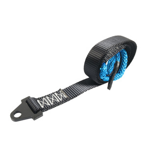 Correa de nailon plana de 50 mm con gancho de acero de 8 pulgadas para ATV, UTV, quitanieves y cabrestante - Product Image 5