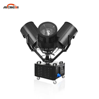 MengYi - Focos LED para Exteriores de 3KW, 4KW y 5KW, Tres Cabezas, DMX512, Resistentes al Agua, 8000K RGB