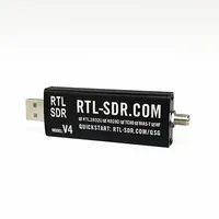 Receptor de Radio Definido por Software RTL-SDR Blog V4 RTL2832U 1PPM TCXO HF Bias-T SMA con Kit de Antena Dipolo