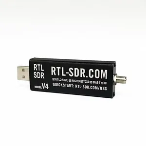 Récepteur radio logiciel RTL-SDR Blog V4 <span class=keywords><strong>RTL2832U</strong></span> 1PPM TCXO HF Bias-T SMA avec kit d'antenne dipolaire - Product Image 1