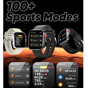 Montre connectée Bluetooth pour sports de plein air LC80, écran HD de 1,8 pouces avec résolution 320*382, batterie 300 mAh, montre Da Fit pour hommes - Product Image 5