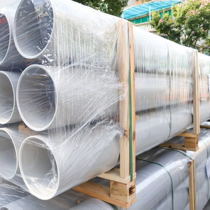 Tubi Rotondi in UPVC Durevoli ISO Schedule 40 da 1 Pollice, 2'', 3'', 4'' per Condotti Elettrici, Lunghezza Personalizzabile per Uso Industriale - Product Image 5