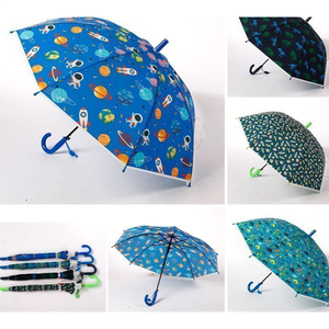 批发定制安全儿童伞巴拉圭婴儿带塑料手柄防紫外线儿童遮阳伞 - Product Image 2