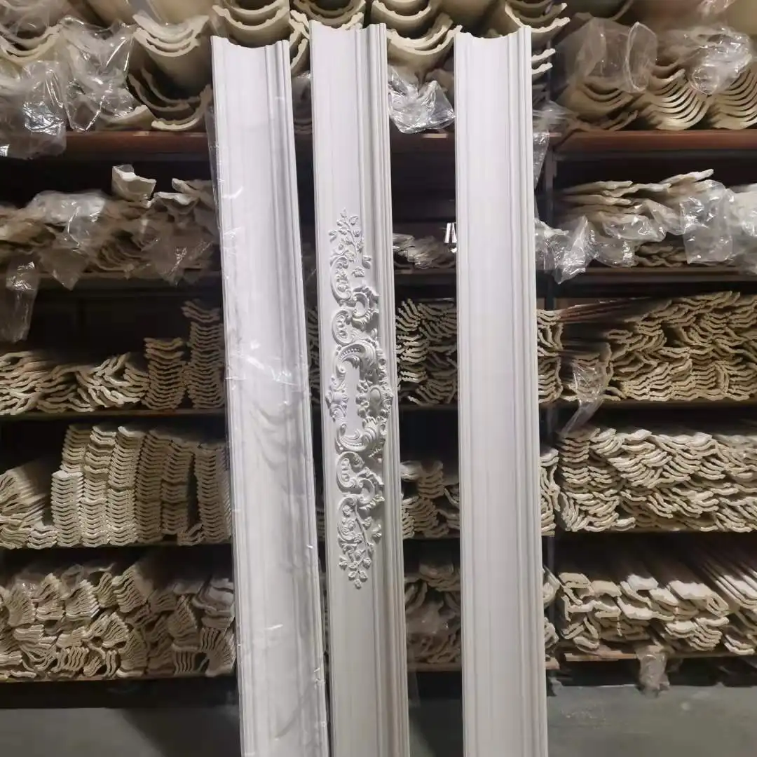 Interior Decoration Polyurethane Plastic Ceiling Cornice Molding
