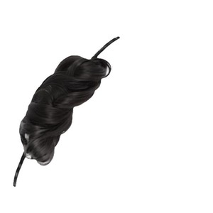 Perruque auto-enroulante 2.0, perruque en cheveux naturels pour volume et chignon, style réaliste pour mariage et usage quotidien - Product Image 3