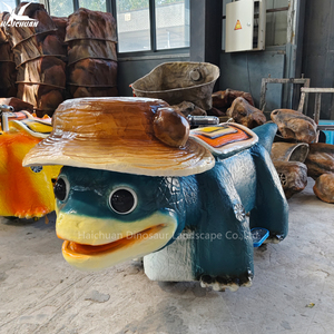 Vui Vẻ Công Viên Tùy Chỉnh Rideable Khủng Long Mô Hình Cho Bán Đi Bộ Điện Mountable Khủng Long Đi Xe Cho Trẻ Em - Product Image 1