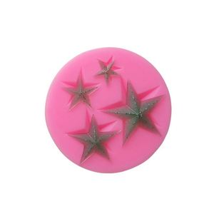 Moule à chocolat en forme d'étoiles brillantes. Moule en silicone pour dentelle sucrée, décoration de gâteau 3D en forme de queue de sirène, OEM/ODM - Product Image 3