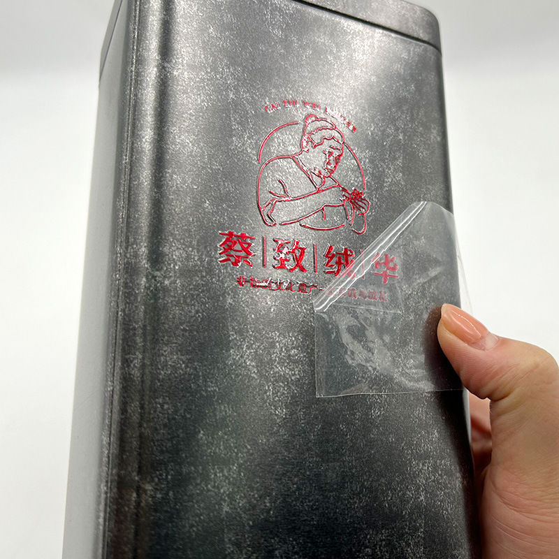 Custom Foil Printed Embossed Heat 3D Vinyl Waterproof Custom Personalized Logo Printing Cut Luxury Metallic Labels Transfer