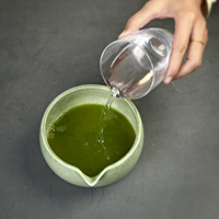 Ensemble de matcha pour débutants 7 pièces, bol en céramique pour matcha, fouet en bambou avec support et cuillère, fouet à matcha japonais, ensemble de thé