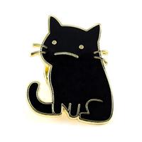 Badges personnalisés en alliage de zinc, motifs animaux de dessin animé, adorables épingles de revers en émail souple imprimées UV pour les amoureux et les enfants, cadeau mignon et de collection