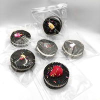 Nouveau design Jouets alimentaires TPR Squishy en gros : Boule à presser anti-stress en forme de Soufflé au fromage et Gâteau aux fraises pour filles