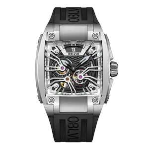 High Quality Supplier Luxury Tourbillon Watch Waterproof Wrist OEM ODM Mechanical Watches For Men