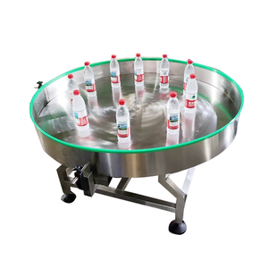 Bàn xoay tích trữ và máy tiện được kết nối với băng tải con lăn bằng thép không gỉ dùng cho công nghiệp hạng nhẹ và hạng nặng - Product Image 3