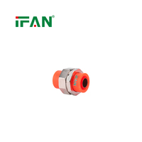 Raccords filetés IFAN en cuivre pour PPR, coude fileté en cuivre, raccord de transition en T, raccord de tuyauterie PPR