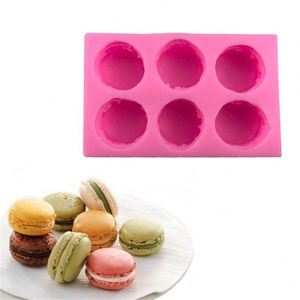 New Arrive Food Grade DIY Pudding Dessert Donut Cake <b>Baking</b> Decoration Food 3D Macaron Concrete <b>Silicone</b> Mold for Resin Casting - Product Image 2