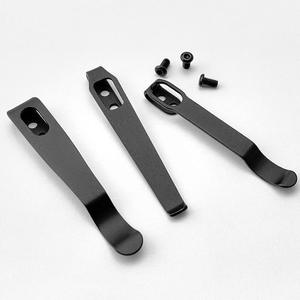 <span class=keywords><strong>Clip</strong></span> de couteau de poche en acier inoxydable en gros étui en acier à ressort avec <span class=keywords><strong>clip</strong></span> de ceinture en métal produit de fabrication de tôle de pliage - Product Image 3