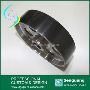 รอกนำสายพานแบน 350 ชิ้น เคลือบโครเมียมออกไซด์ อะลูมิเนียม/เหล็ก สำหรับการรีดลวด อะไหล่เครื่องรีดแบบกำหนดเองได้ตามความต้องการของลูกค้า (OEM) - Product Image 5