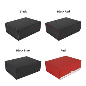   Caja de Almacenamiento de Cartas de Cuero PU de Tres Filas para 1800 Cartas, Organizador de Cartas Coleccionables de Gran Capacidad con Divisores para Juegos TCG CCG - Product Image 6