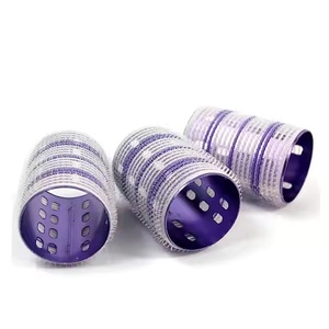 Rouleau de nylon personnalisé pour cheveux, en plastique, pour racines volumineuses, rouleau creux multi-usage, pour franges magiques - Product Image 1