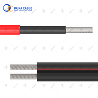 Solarkabel Solarkabel 2PfG 1169 PV1-F Solarkabel Schwarz Rot 2mm2 4mm2 6mm2 Kupferdraht PV-Solarkabel für Solarstromanlagen